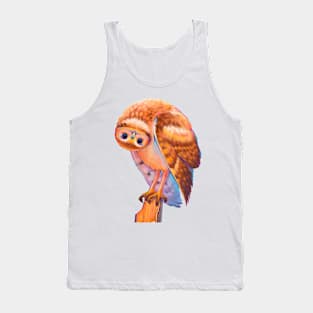 Cute Cartoon Owl Tank Top